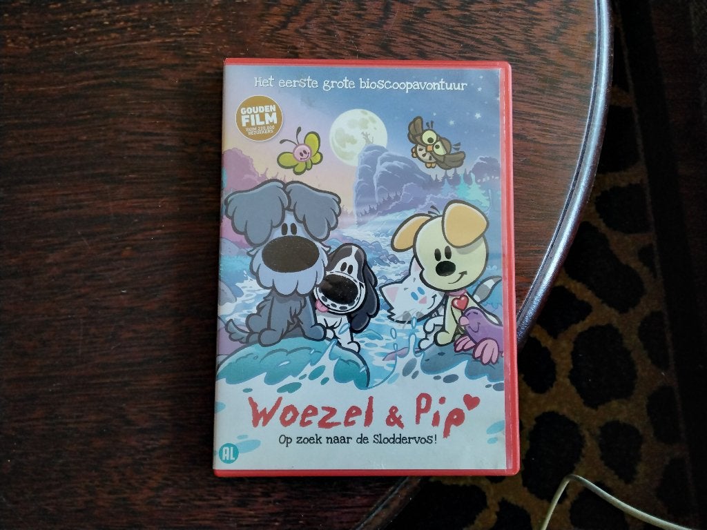 Woezel & pip op zoek naar de sloddervos, origineel, Avontuur, Alle leeftijden, Ophalen of Verzenden, Zo goed als nieuw