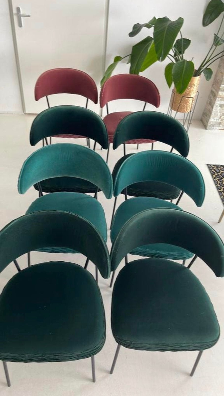 8x bold monkey stoelen, Ophalen, Zo goed als nieuw, Overige kleuren, Vijf, Zes of meer stoelen