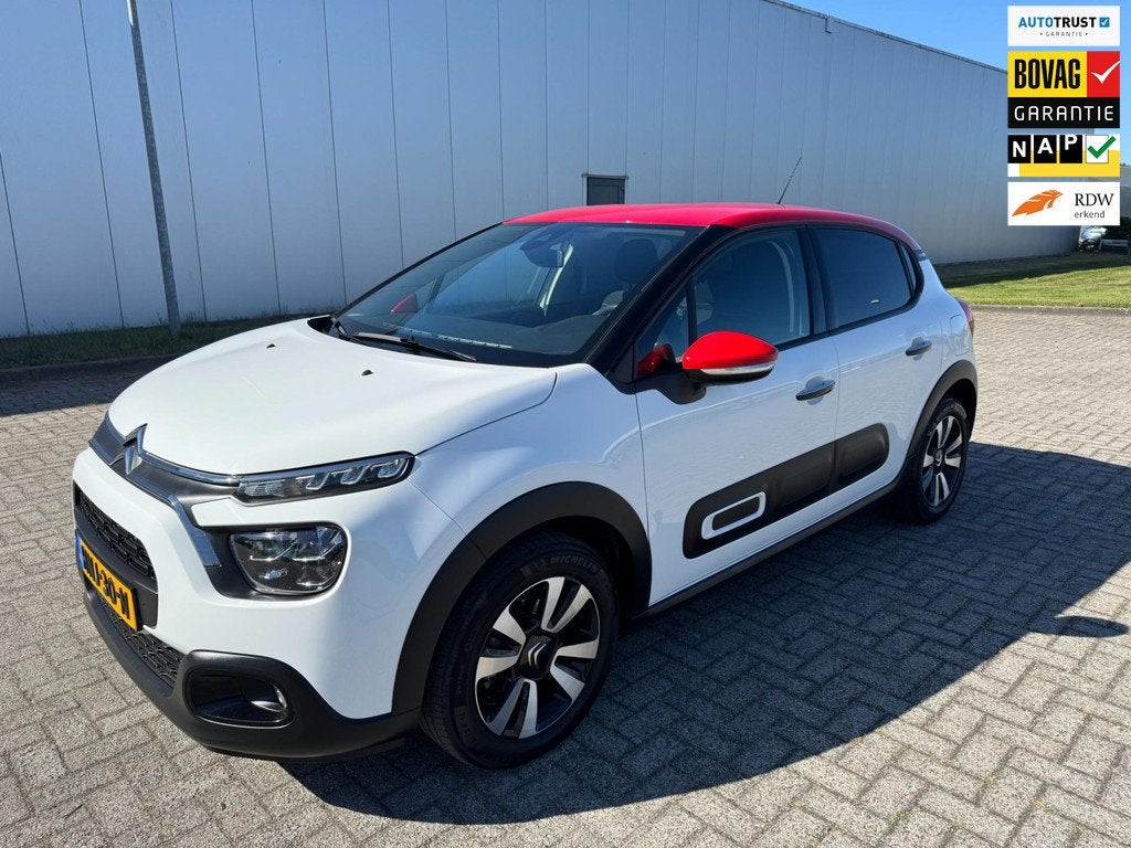 Citroen C3 1.2 PureTech Feel Edition , Two Colors, Voorwielaandrijving, 83 pk, 450 kg, Euro 6