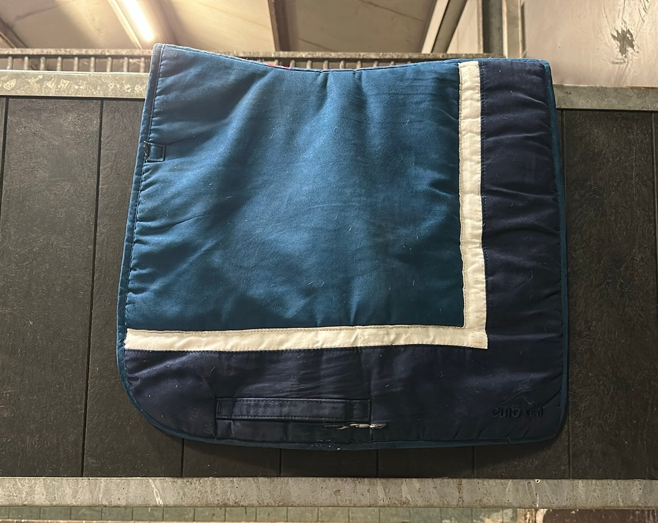 Eurostar dressuursjabrak Peacock, Dieren en Toebehoren, Gebruikt, Dressuurdekje, Blauw, Full (L)