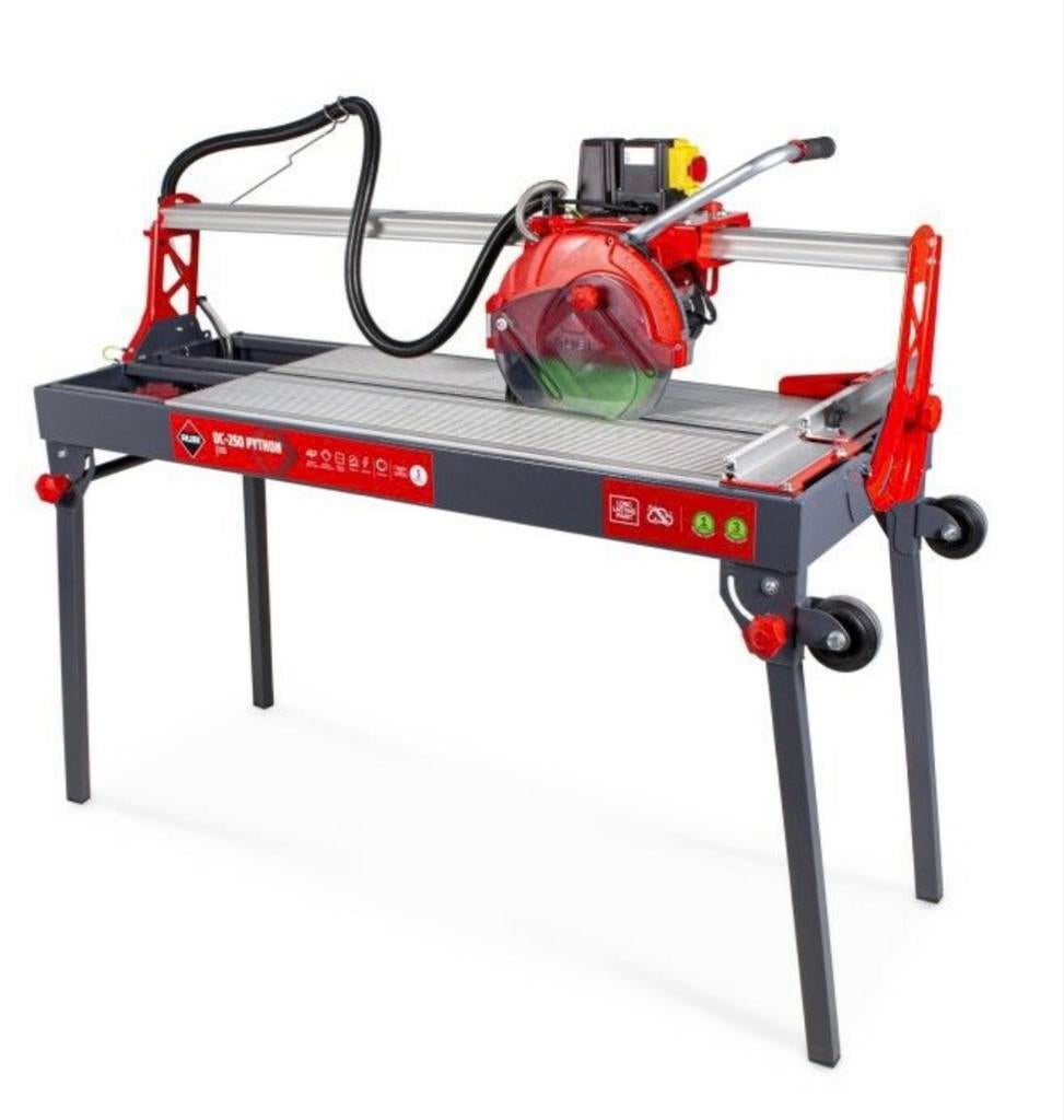 Rubi DC 250 - 1200 Tegelzaagmachine 2018  | 121 cm | 1,5PK, Ophalen, Gebruikt, 1200 watt of meer, 70 mm of meer