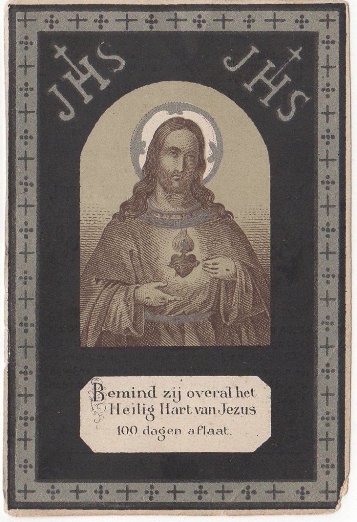 pastoor Lambertus v.d. Bosch 1835 Utrecht + 1891 Amersfoort, Ophalen of Verzenden