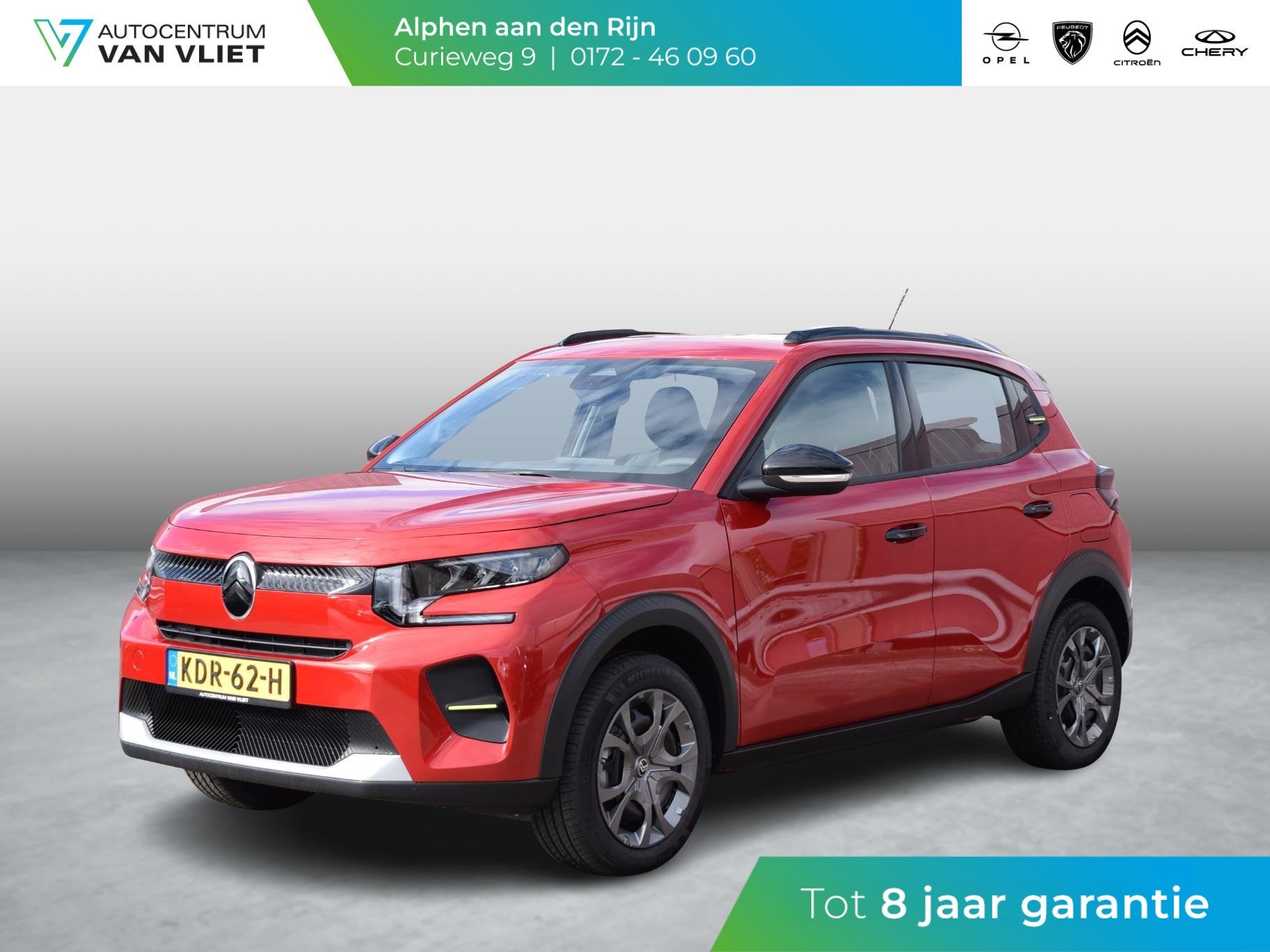 Citroen Ë-C3 Plus 113pk Comfort Range 44 kWh | NAVI | PARKE, Auto's, Stof, 322 km, 44 kWh, Origineel Nederlands