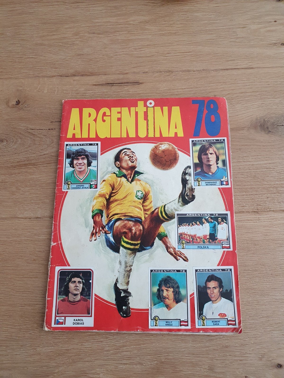 Vanderhout Argentina 78 compleet album, Ophalen of Verzenden, Zo goed als nieuw, Buitenlandse clubs, Boek of Tijdschrift