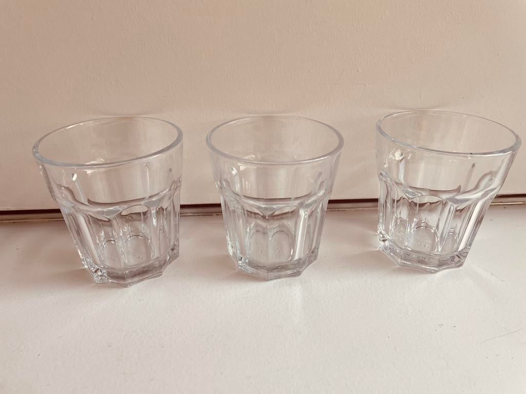 3 Ikea Pokal water glazen, Glas of Glazen, Ophalen of Verzenden, Overige stijlen, Glas