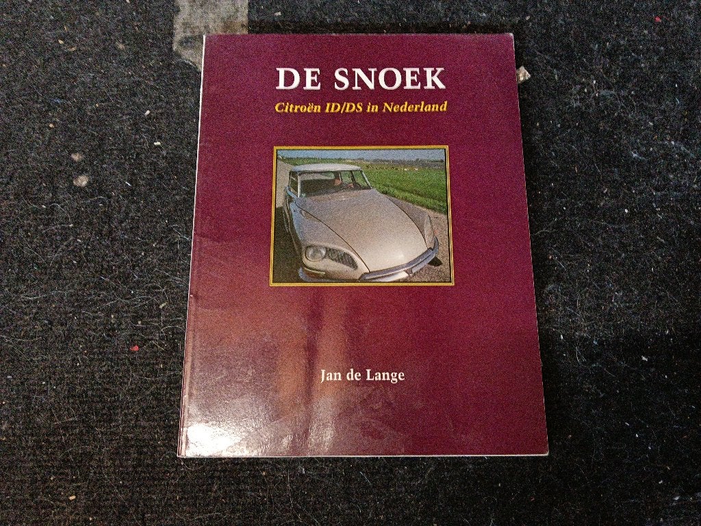 De Snoek Citroën ID / DS in Nederland, Ophalen of Verzenden, Gelezen, Citroën