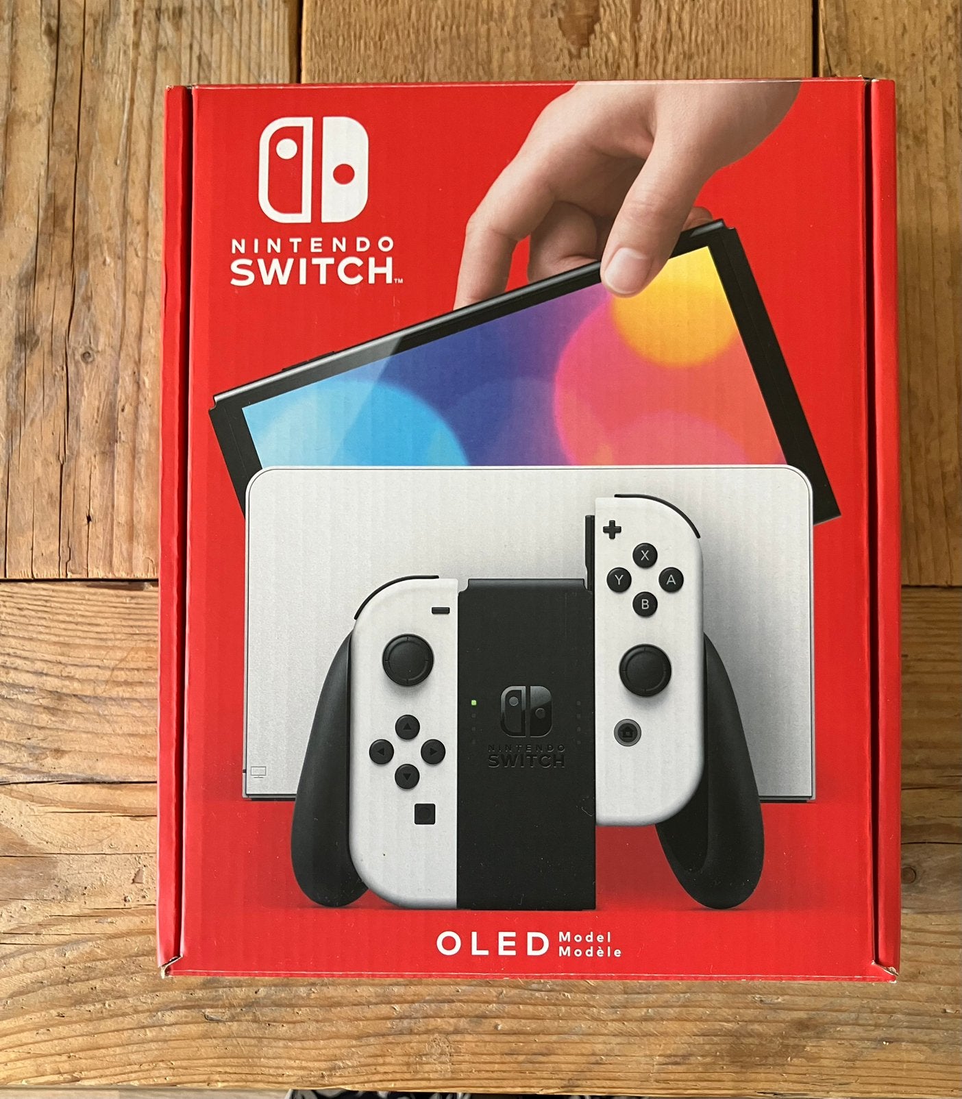 Nintendo Switch OLED wit, Ophalen of Verzenden, Zo goed als nieuw, Met 1 controller, Switch OLED