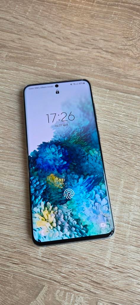 Samsung Galaxy S20 5G dual sim (128gb, 12gb ram), Telecommunicatie, Mobiele telefoons | Samsung, Gebruikt, Galaxy S20, Blauw, Touchscreen