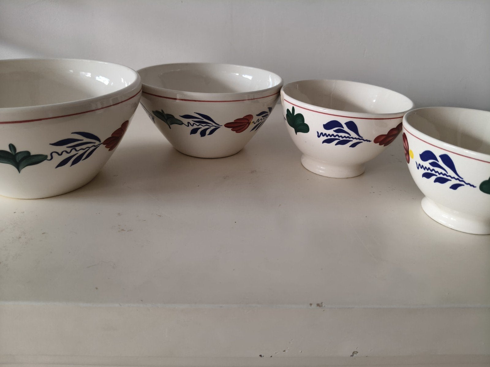 Boerenbont borden en schalen - diverse maten en types, Ophalen of Verzenden