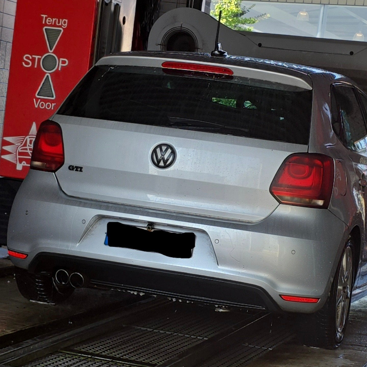Polo V 6R GTI LA7W Achterbumper met PDC, Auto-onderdelen, Gebruikt, Volkswagen, Ophalen of Verzenden, Achter