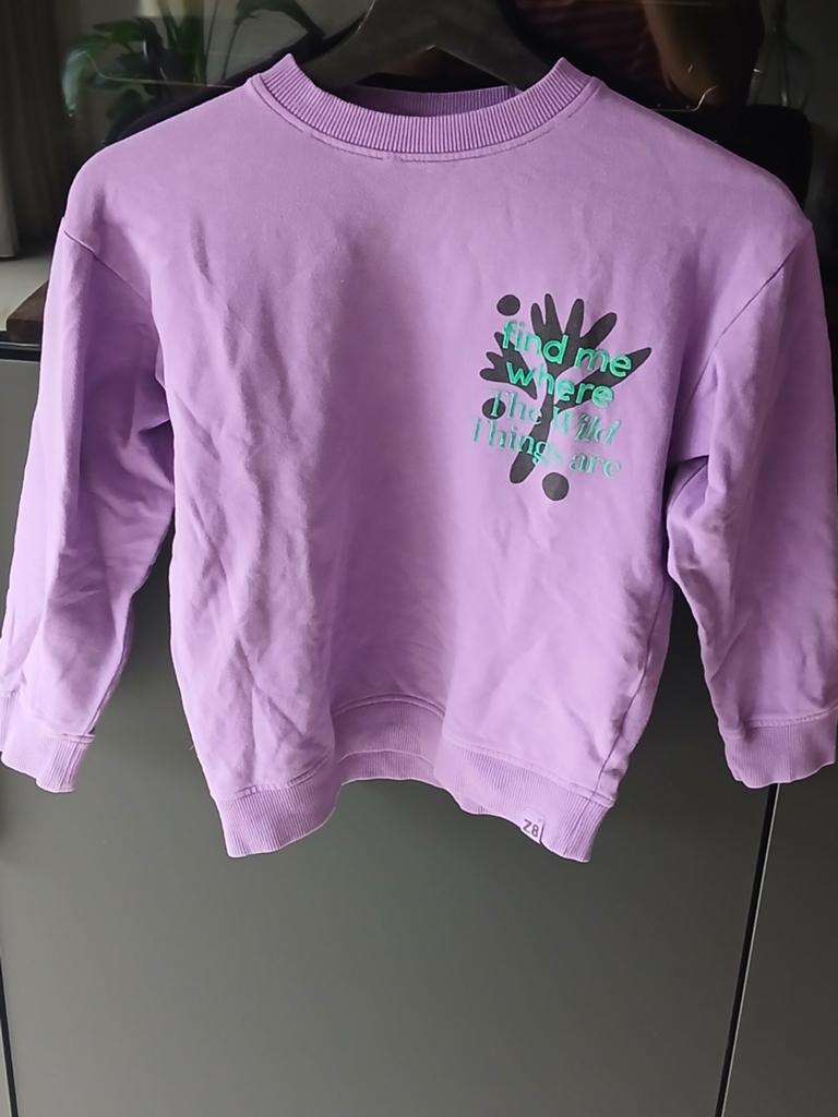 Z8 jongens sweater 128-134, Ophalen of Verzenden, Zo goed als nieuw, Jongen, Trui of Vest