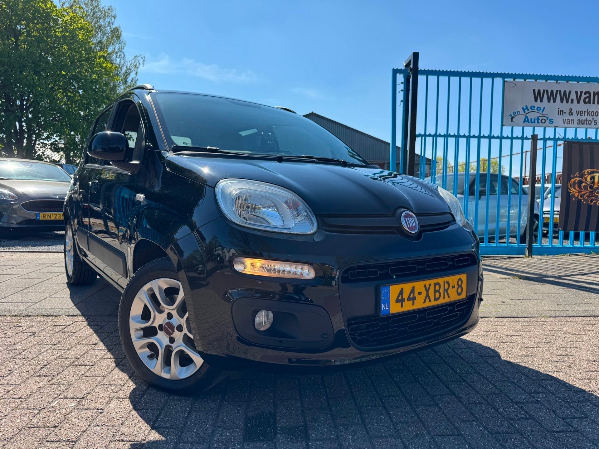 Fiat Panda 0.9 TwinAir Lounge A-C Elek Pakket Navi Lmv, Voorwielaandrijving, Euro 5, Panda, Zwart