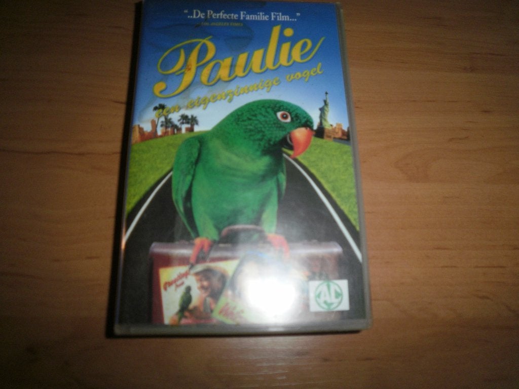 PAULIE! Leuke Speelfilm Op VIDEO!, Alle leeftijden, Ophalen of Verzenden, Zo goed als nieuw, Komedie