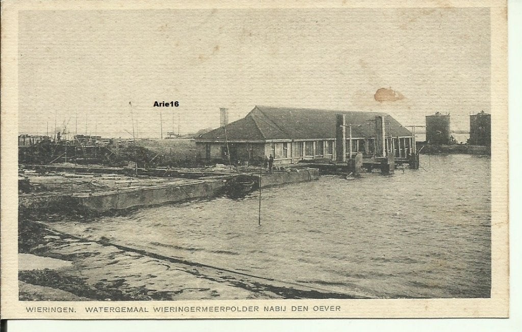 Wieringen, Verzenden, 1920 tot 1940, Ongelopen, Noord-Holland