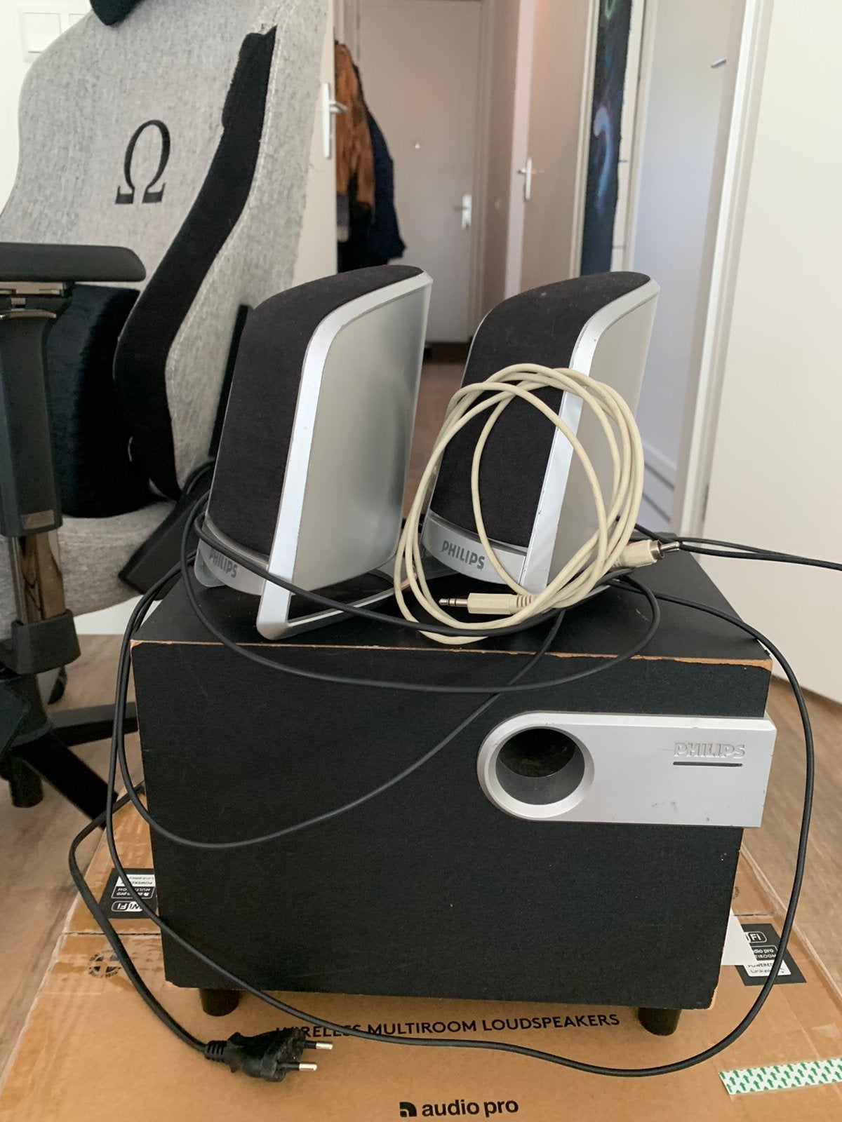 Philips speakers, Ophalen, Philips, Gebruikt, Minder dan 60 watt