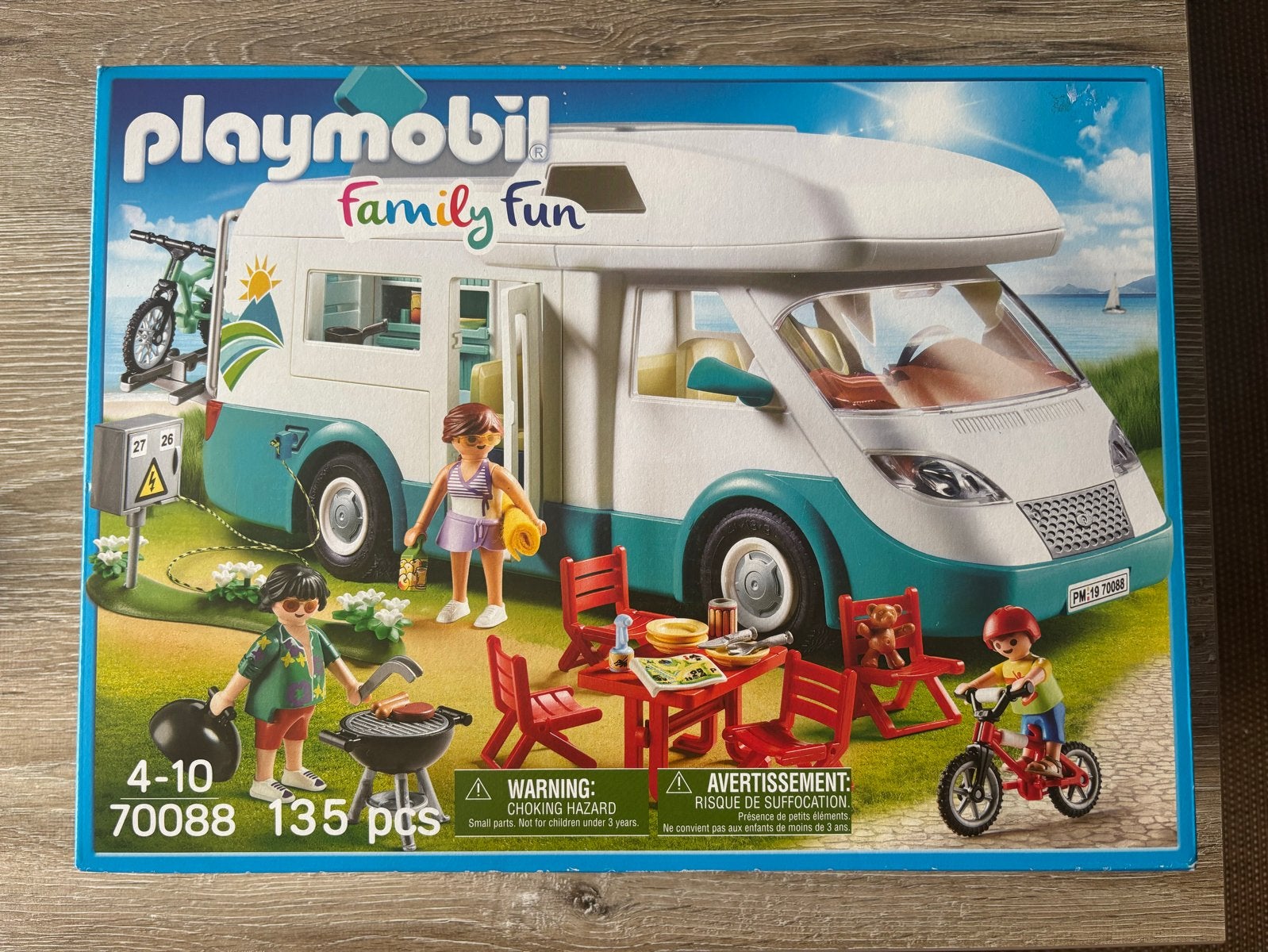 Playmobil Family Fun Camper 70088 - Nieuw in doos, Complete set, Voertuig, Nieuw, Family fun