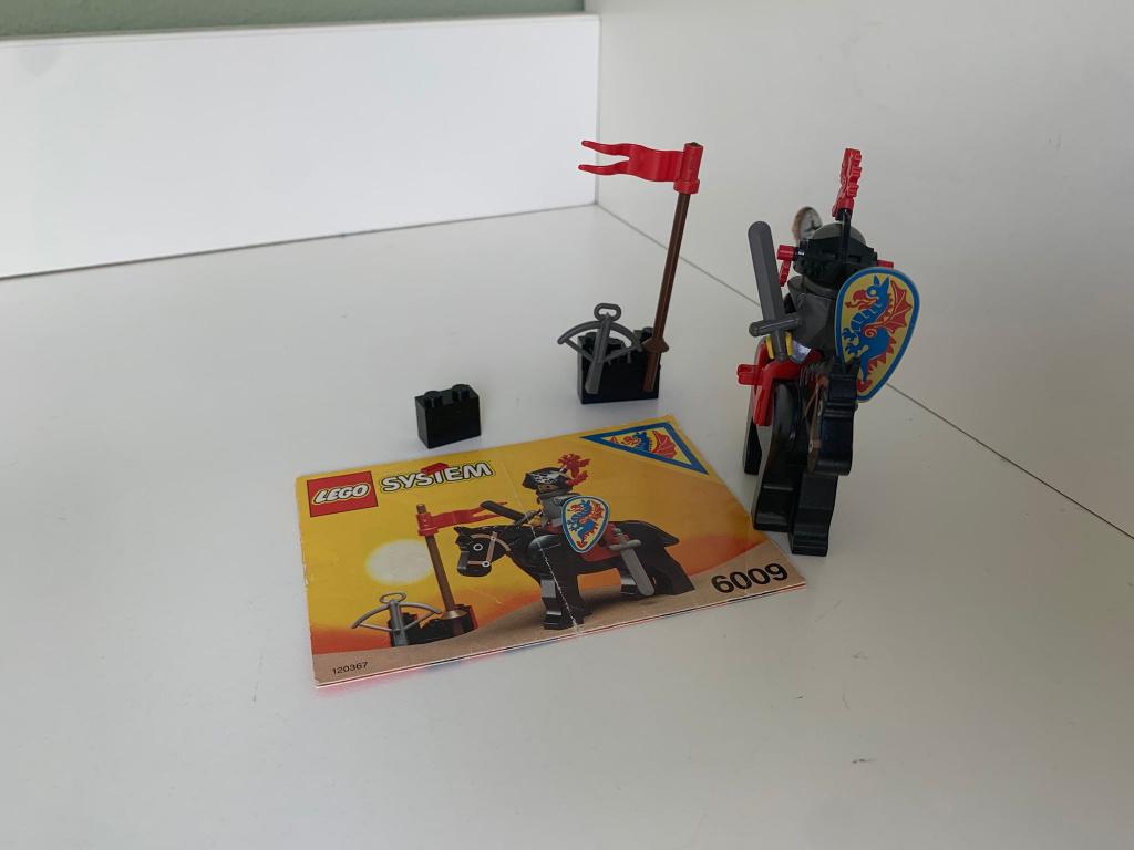 Lego Castle 6009 Black Knight, Lego, Ophalen of Verzenden, Castle, Complete set