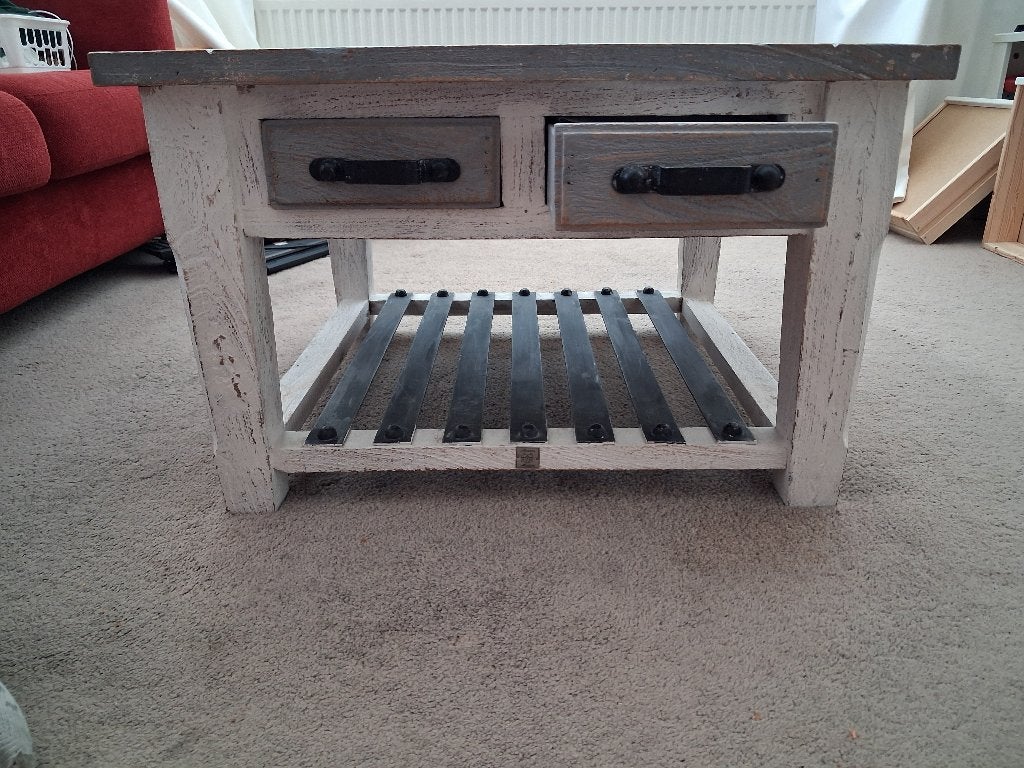 Rivièra Maison salontafel, Ophalen, Gebruikt, 50 tot 100 cm, Vierkant