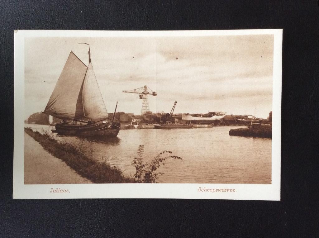 Jutfaas, Scheepswerven, Verzamelen, Ophalen of Verzenden, 1920 tot 1940, Ongelopen, Utrecht