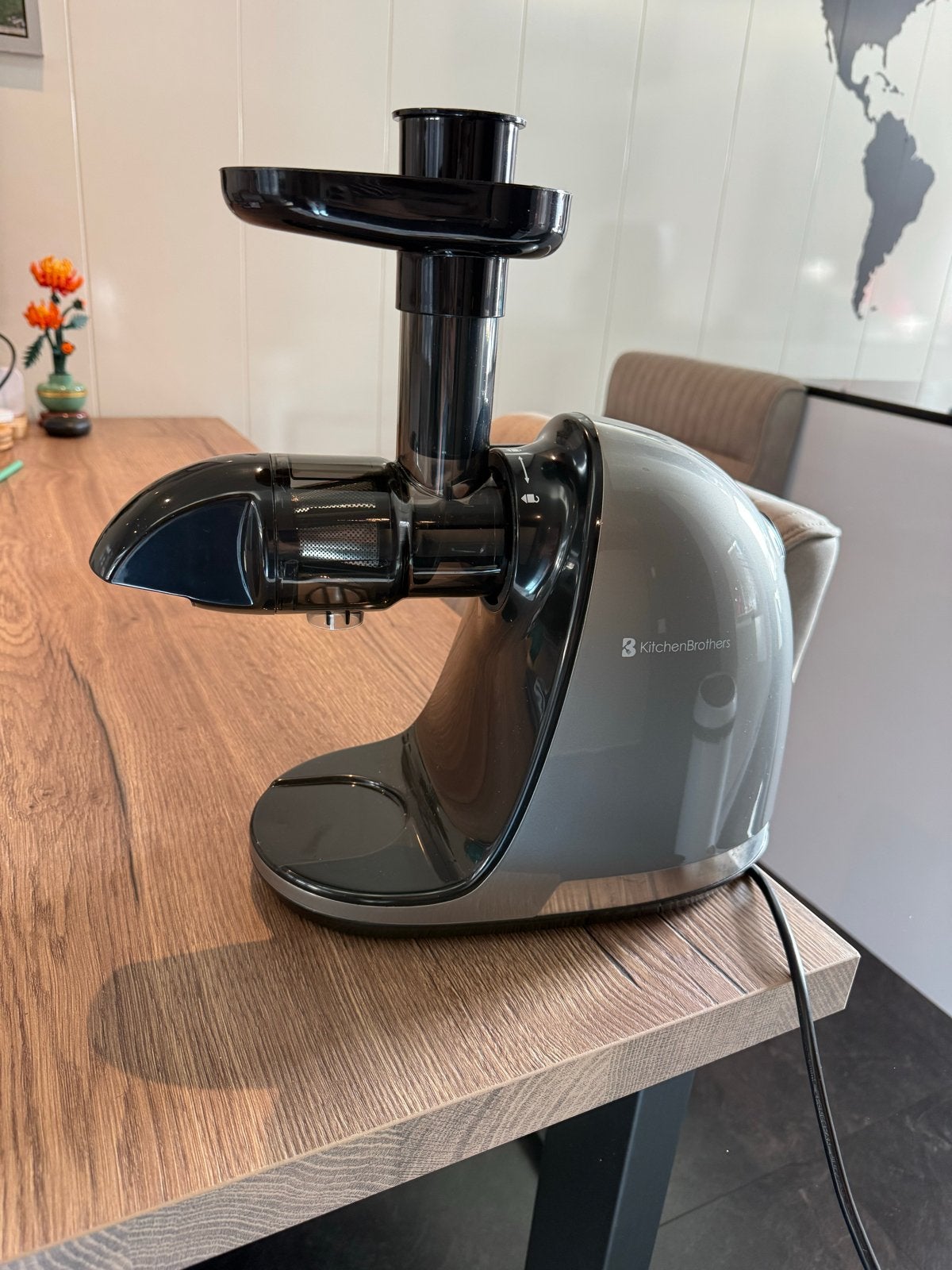KitchenBrothers Slowjuicer Kb683, Witgoed en Apparatuur, Ophalen of Verzenden, Zo goed als nieuw