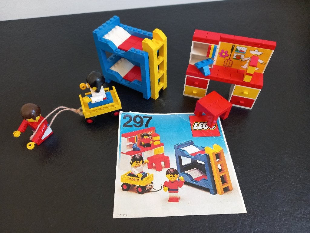 LEGO kinderslaapkamer 297 - Compleet, Gebruikt, Overige thema's, Lego, Ophalen of Verzenden