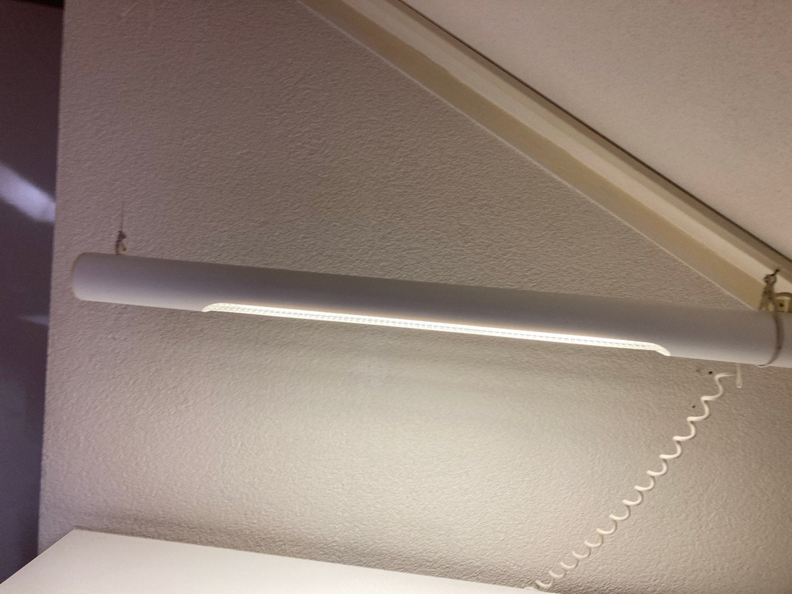 Witte tl lamp voor werkplek of keuken, Ophalen, Gebruikt, Kunststof, Overige fittingen