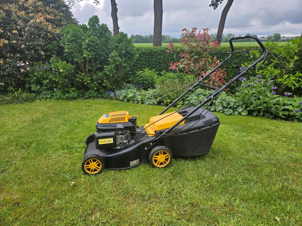 Stiga 46SH grasmaaier, Tuin en Terras, Grasmaaiers, Ophalen, Cirkelmaaier, Gebruikt, Stiga