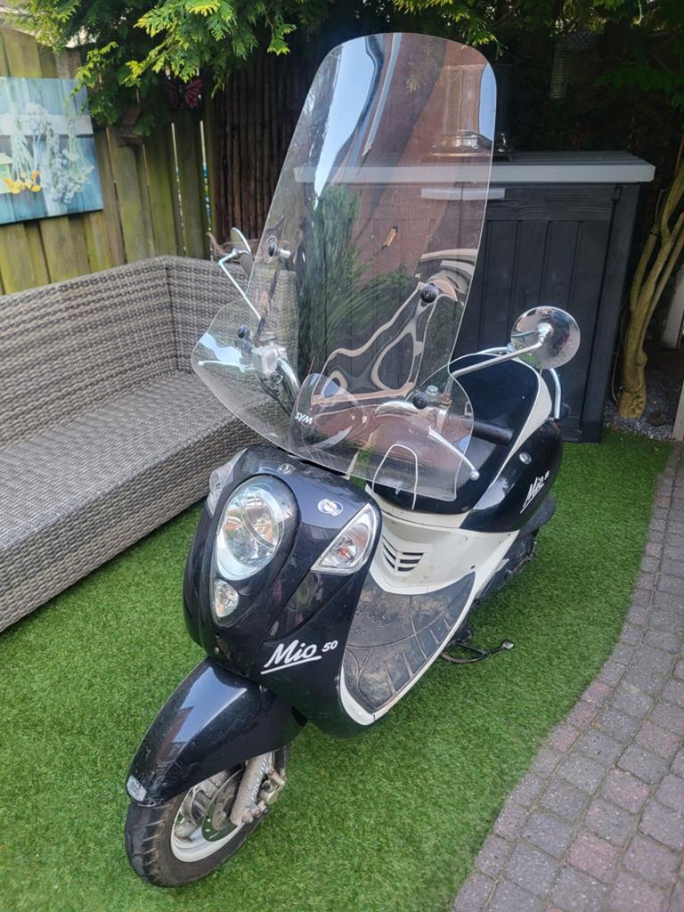 Sym Mio 50, Gebruikt, Benzine, 50 cc, Ophalen