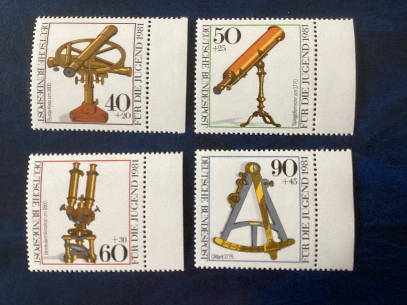 Duitse Bundespost postzegels 'Für die Jugend 1981' postfris, Ophalen of Verzenden, BRD, Postfris