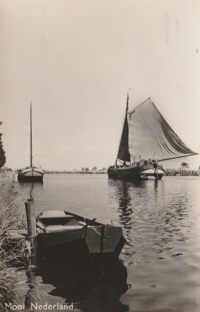 NEDERLAND Schepen, Verzenden, 1960 tot 1980, Ongelopen, Zuid-Holland