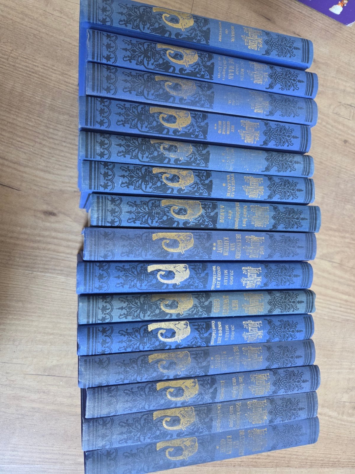 Complete set jules verne wonderreizen (15stk), Boeken, Ophalen of Verzenden, Zo goed als nieuw