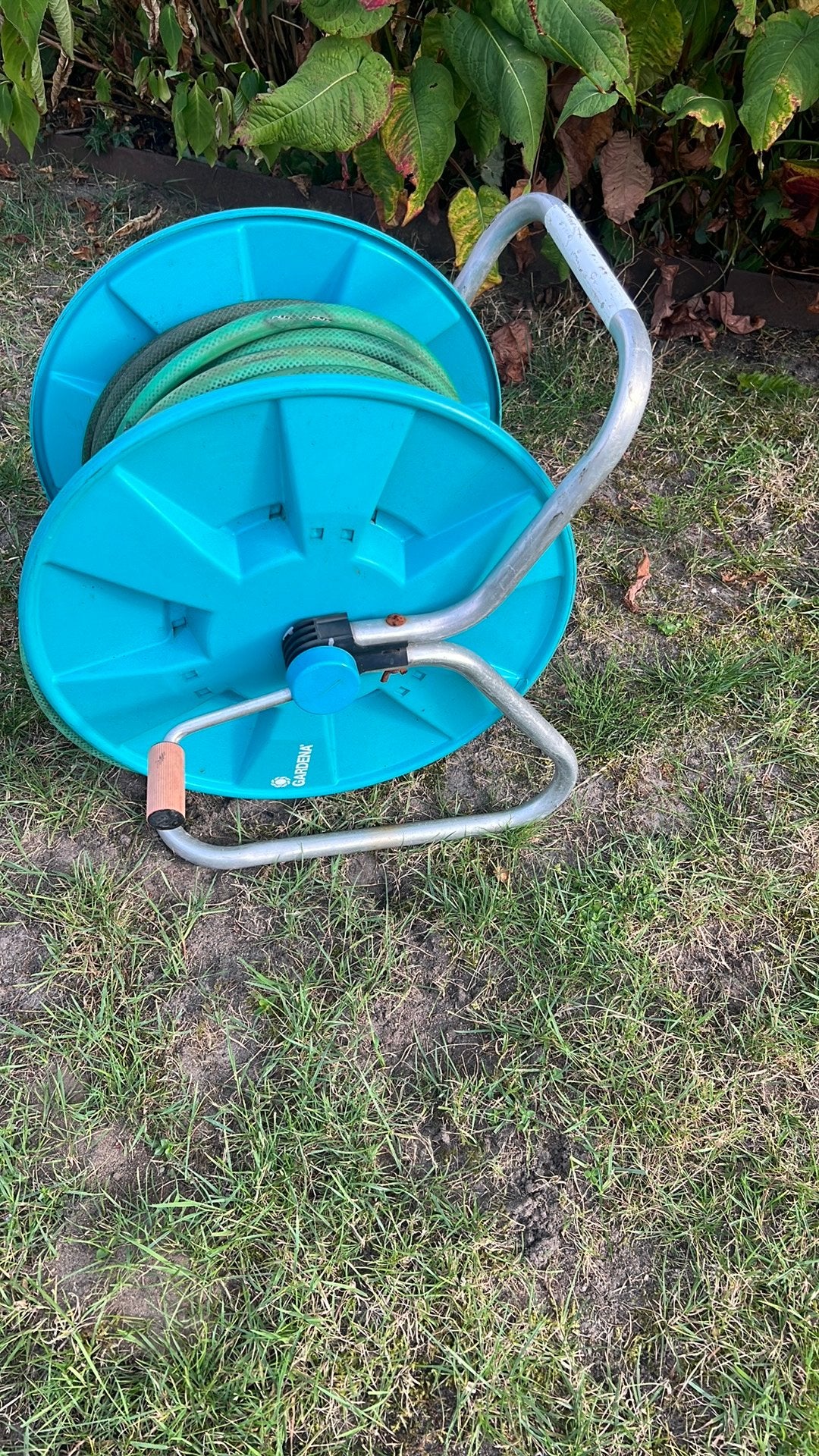 Gardena oprolhaspel, Tuin en Terras, Tuinslangen, Ophalen, Gebruikt, Tuinslang