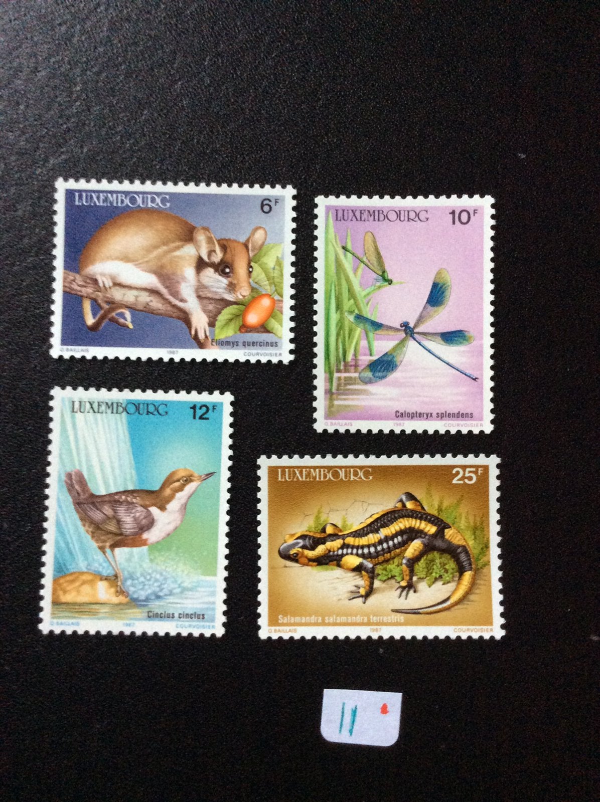 Luxemburg postzegels 1987 pfr Mi 1168/1, Ophalen of Verzenden, Luxemburg, Postfris