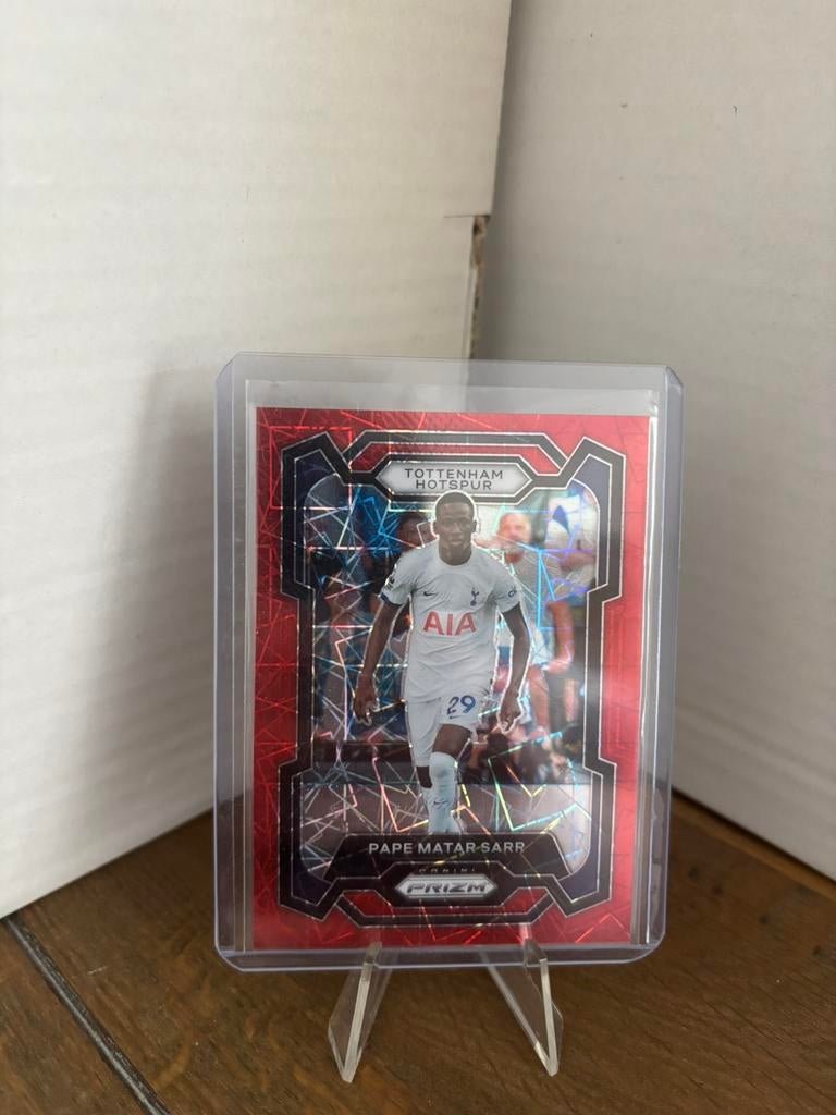 Pape Matar Sarr - /49 - Tottenham - Panini Prizm, Ophalen of Verzenden, Zo goed als nieuw, Plaatje