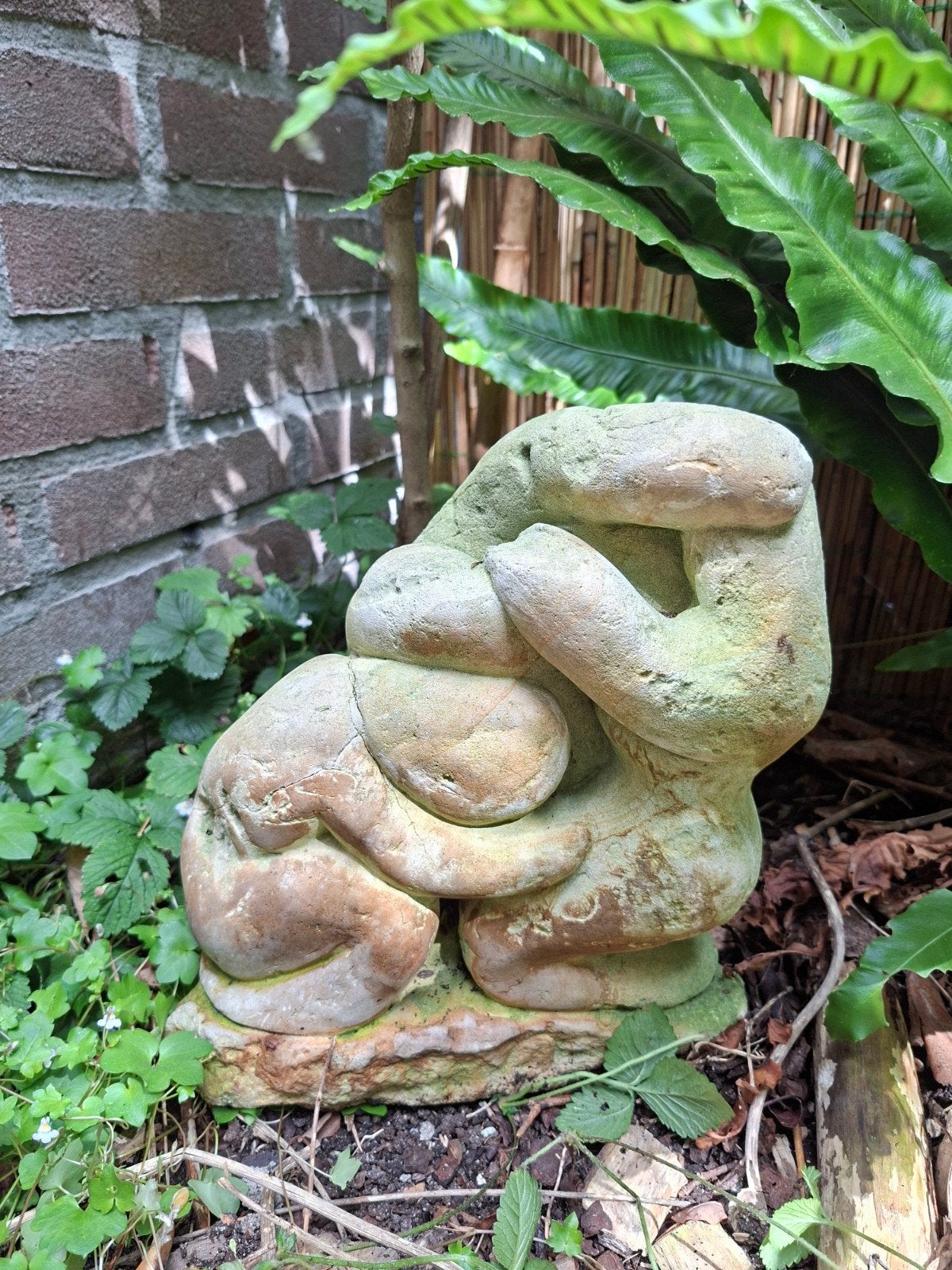 Abstract stenen tuinbeeld - Uniek en sfeervol, Ophalen