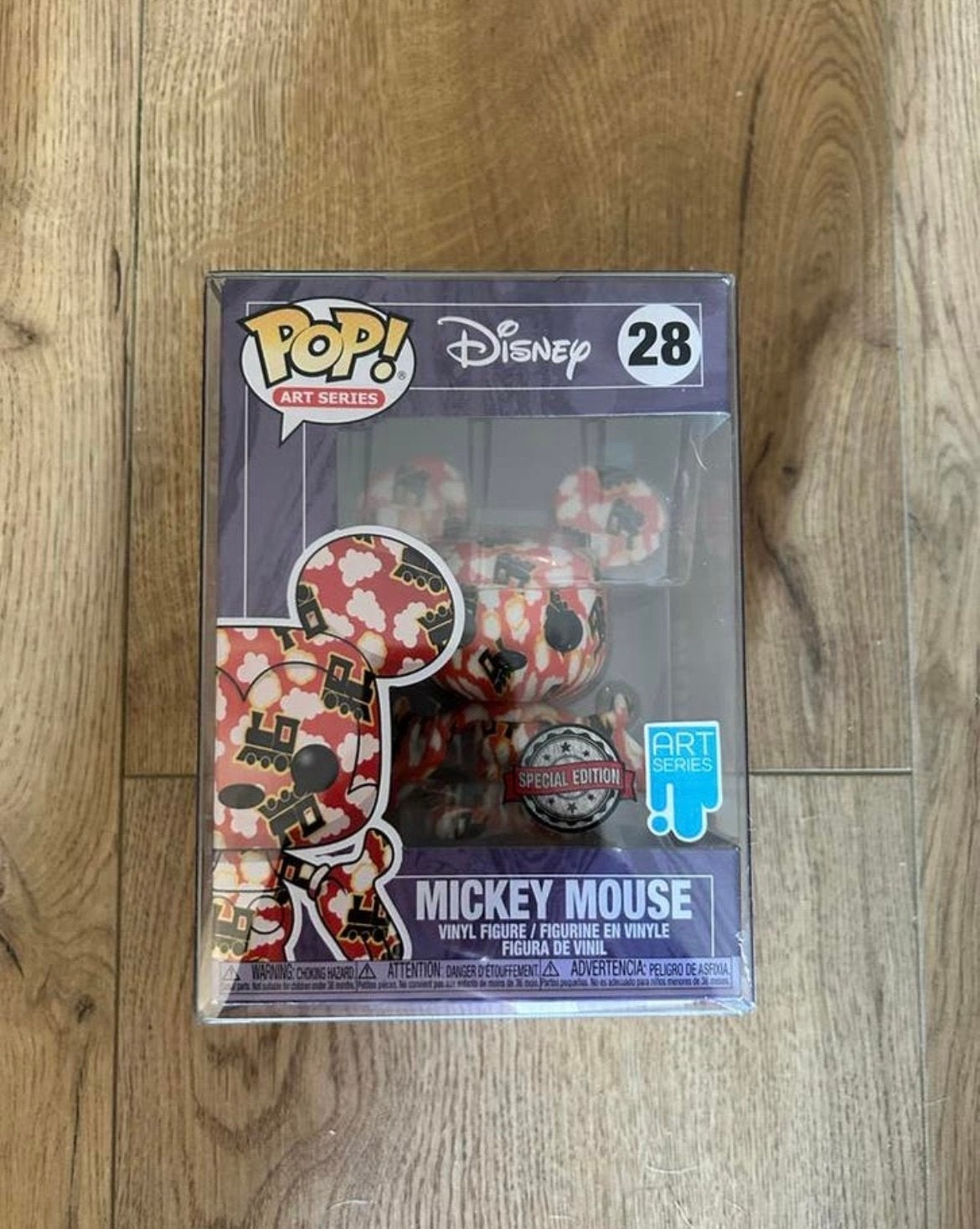 Funko Pop! Disney Art Series #28 Mickey Mouse Special Editio, Ophalen of Verzenden, Nieuw