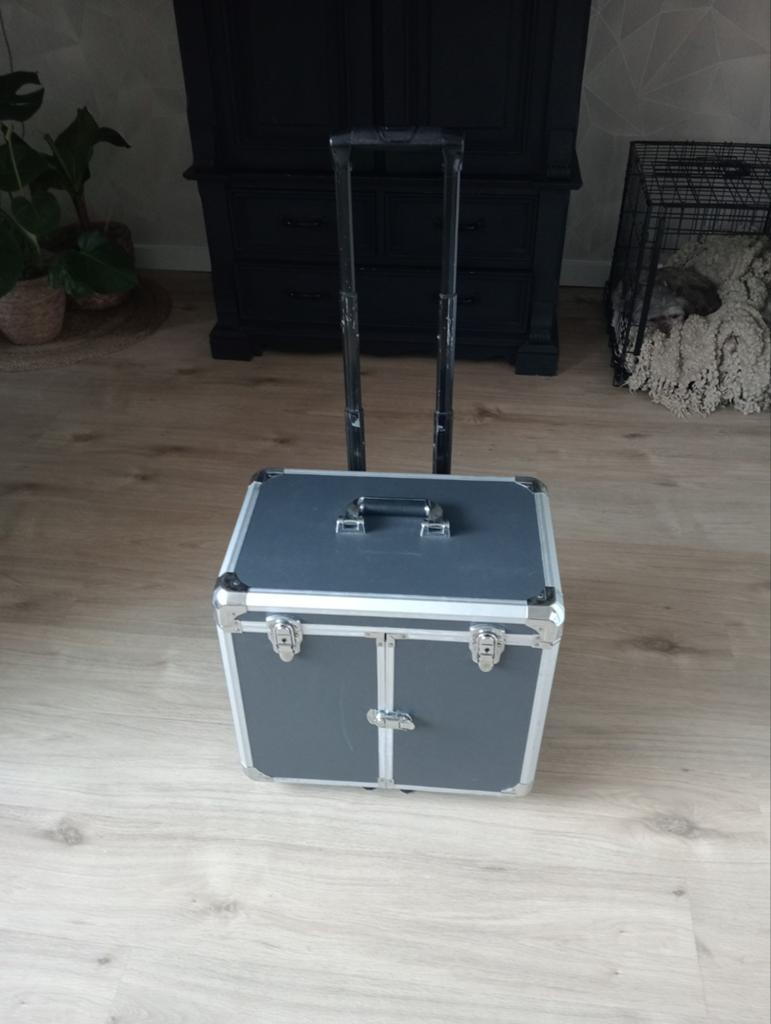 Pedicure koffer, Ophalen of Verzenden, Gebruikt, Grijs, Hardcase