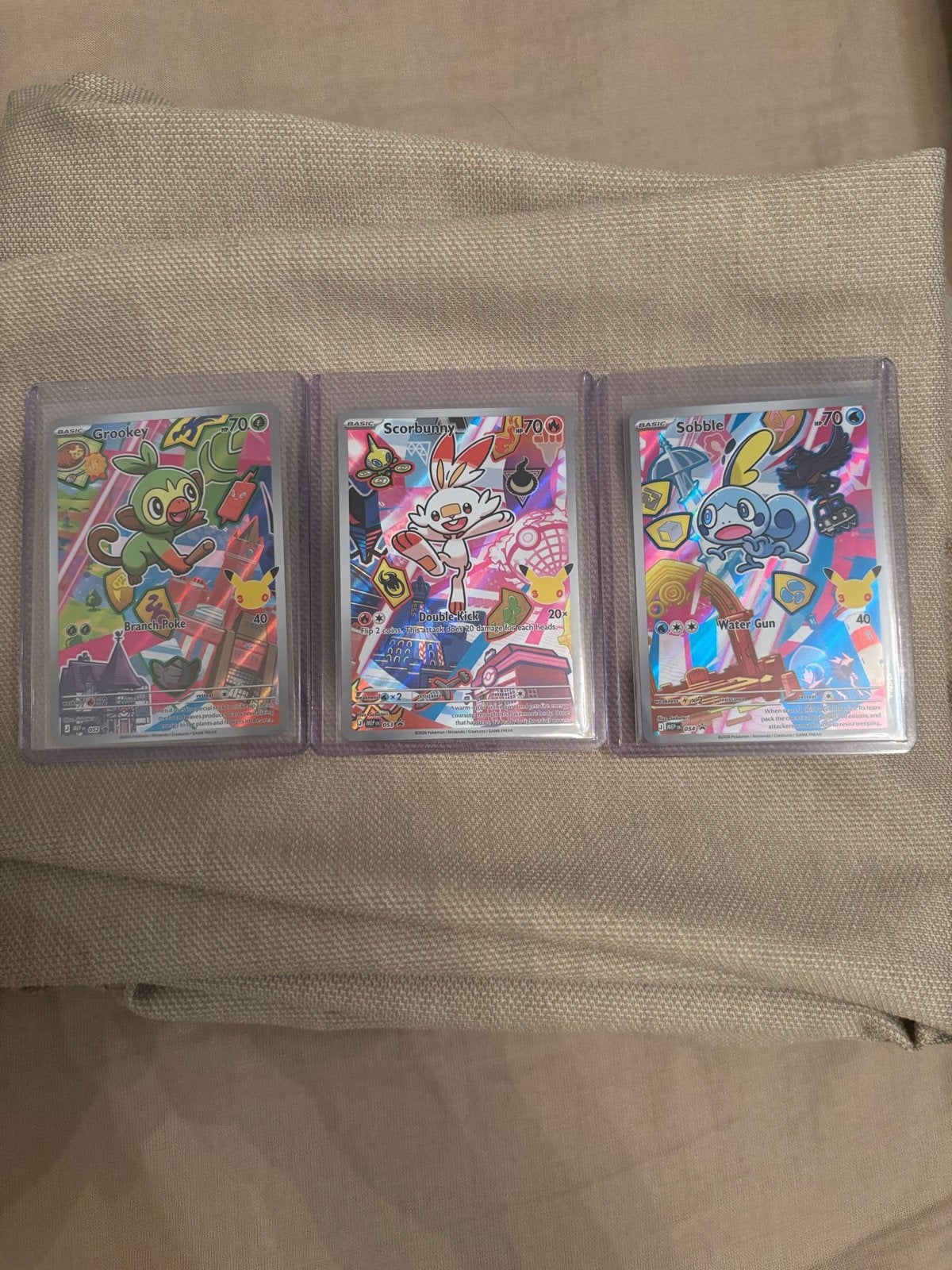 Pokemon first partner serie 2 | Grookey | Scorbunny | Sobble, Ophalen of Verzenden, Nieuw