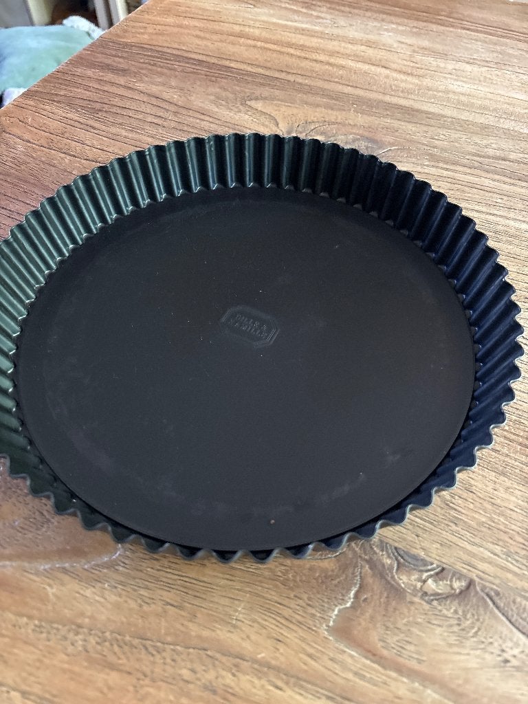 Dille en Kamille taart/quiche vorm 28 cm, Huis en Inrichting, Ophalen of Verzenden, Zo goed als nieuw
