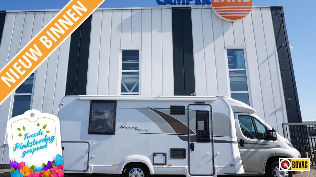 Bürstner Nexxo Time 740 T, Caravans en Kamperen, Campers, Ringverwarming, Airbags, Tot en met 2, Bedrijf