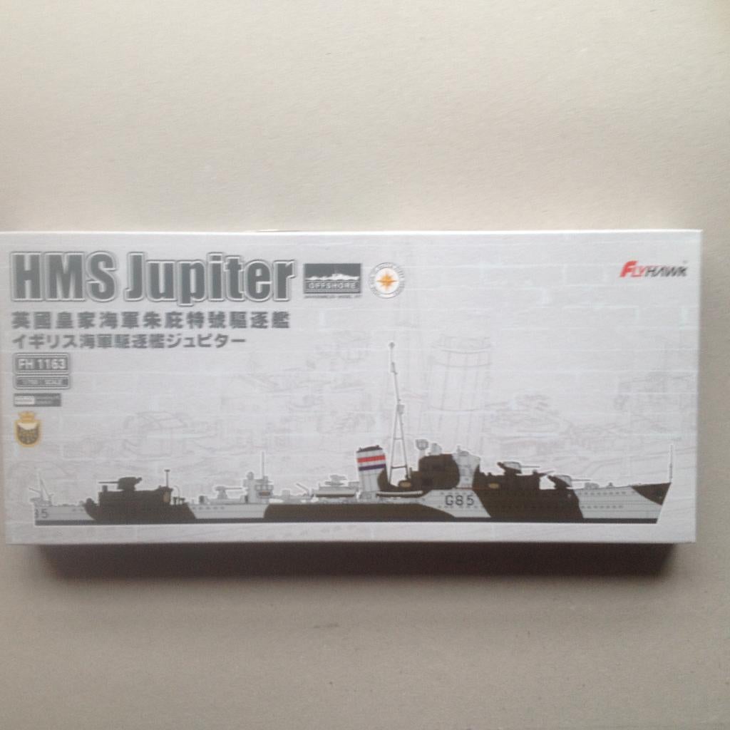 HMS jupiter bouwdoos FH 1163 flyhawk nieuw gratis verzend, Ophalen of Verzenden, Nieuw, 1:50 tot 1:200, Overige merken