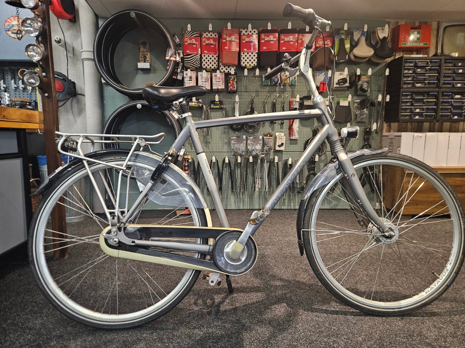 Batavus Fuego Damesfiets - Goede Staat, Fietsen en Brommers, Ophalen, Gebruikt, Versnellingen, Batavus