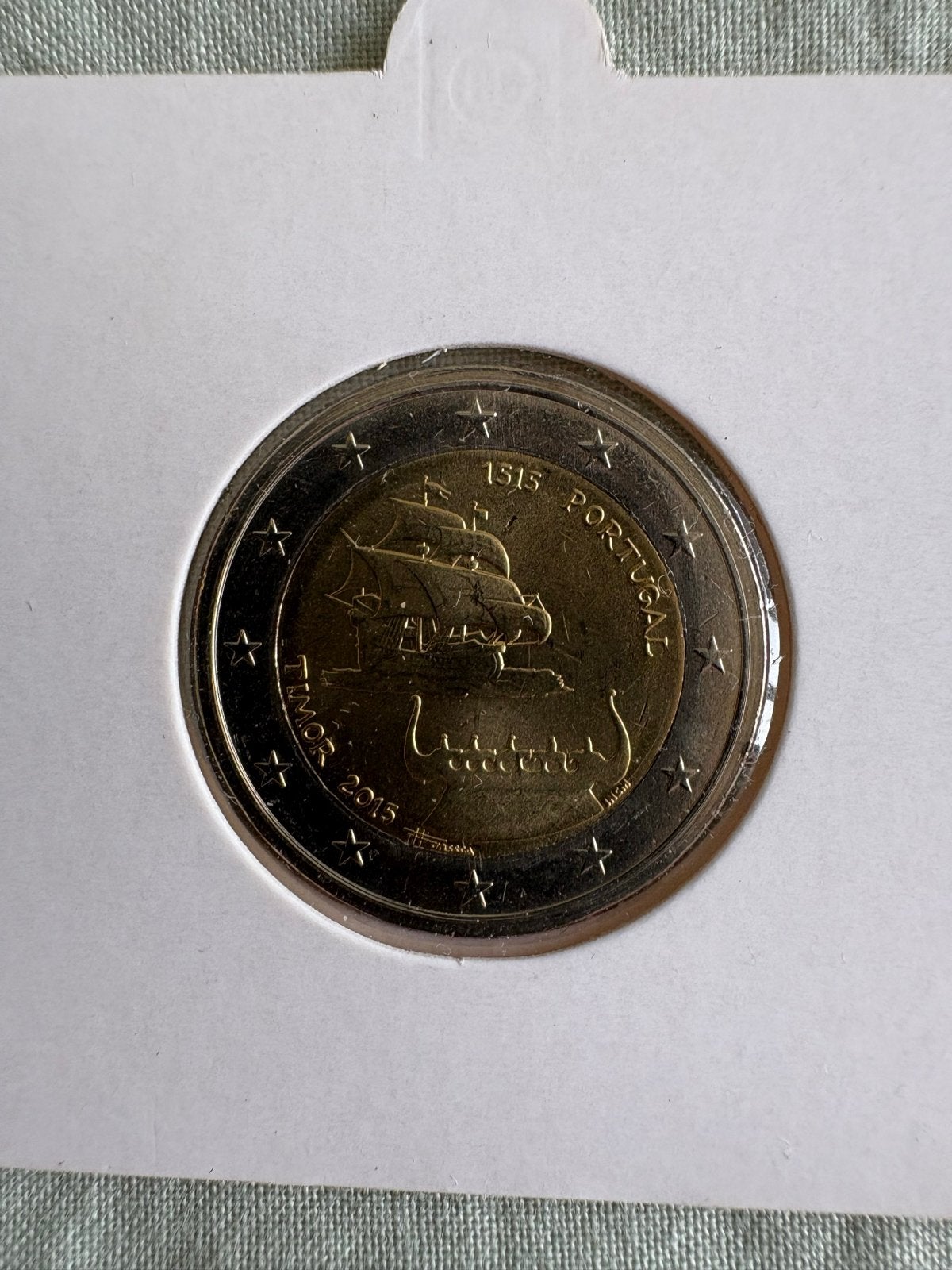 2 Euro Portugal 2015 - Timor - Ontdekkingsreizen, Ophalen of Verzenden, Portugal, 2 euro, Losse munt