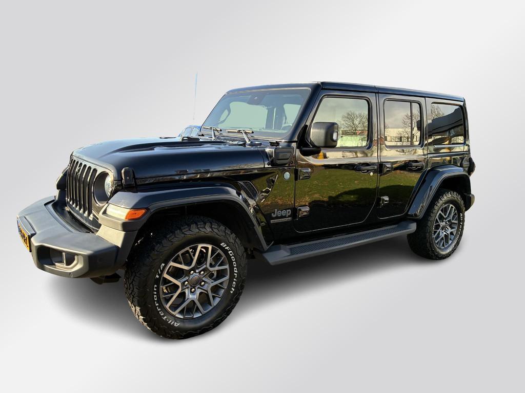 Jeep Wrangler Unlimited Plug-in Hybrid 4xe 380 80th Annivers, Automaat, Lichtsensor, 4 cilinders, Cabriolet