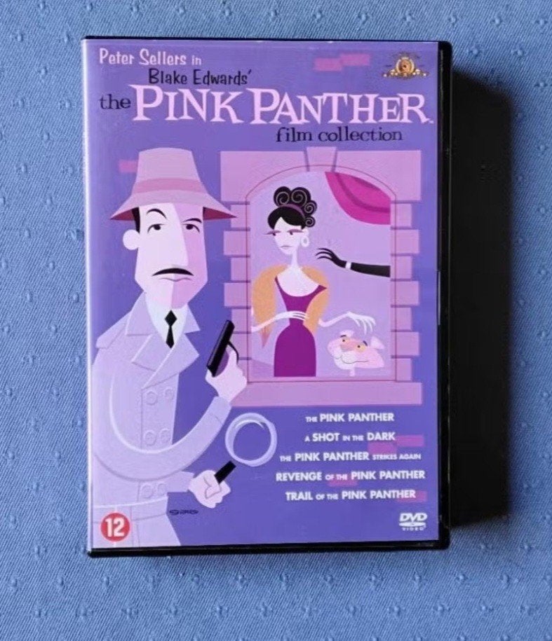 DVD Pink Panther- Peter Sellers film collection, Vanaf 12 jaar, Ophalen, Zo goed als nieuw, Overige genres