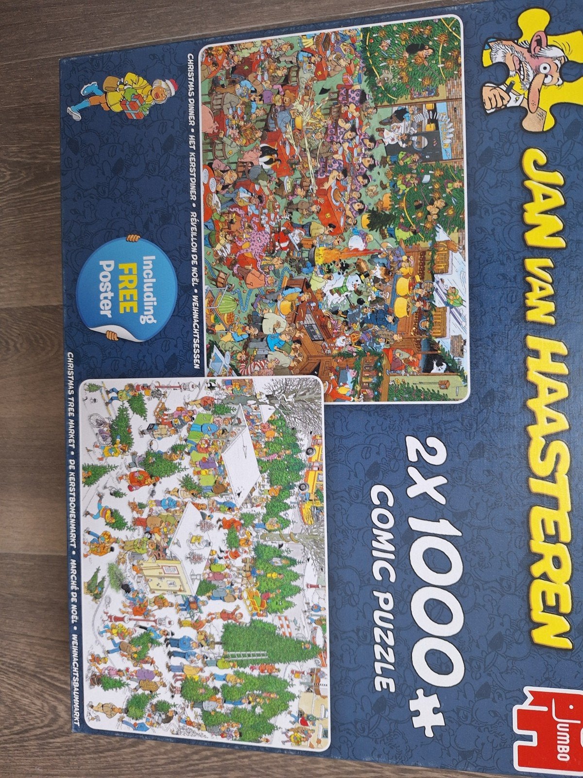 Jan van Haasterenpuzzels: 2 in 1, Ophalen, 500 t/m 1500 stukjes, Zo goed als nieuw, Legpuzzel