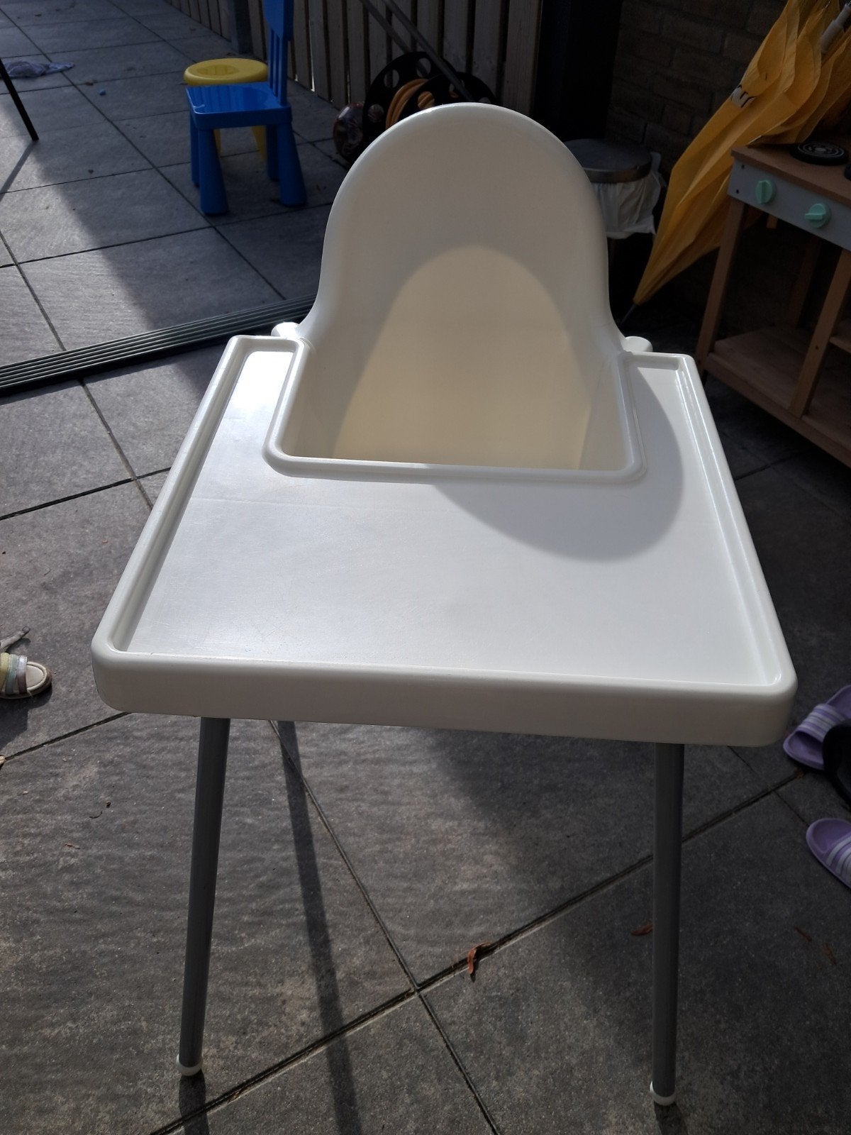 IKEA Antilop kinderstoel met eetblad, Kinderen en Baby's, Ophalen, Gebruikt, Overige typen, Afneembaar eetblad