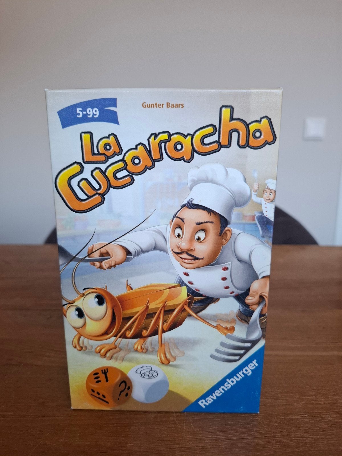 La Cucaracha Bordspel - Ravensburger, Ophalen of Verzenden, Zo goed als nieuw, Ravensburger, Een of twee spelers