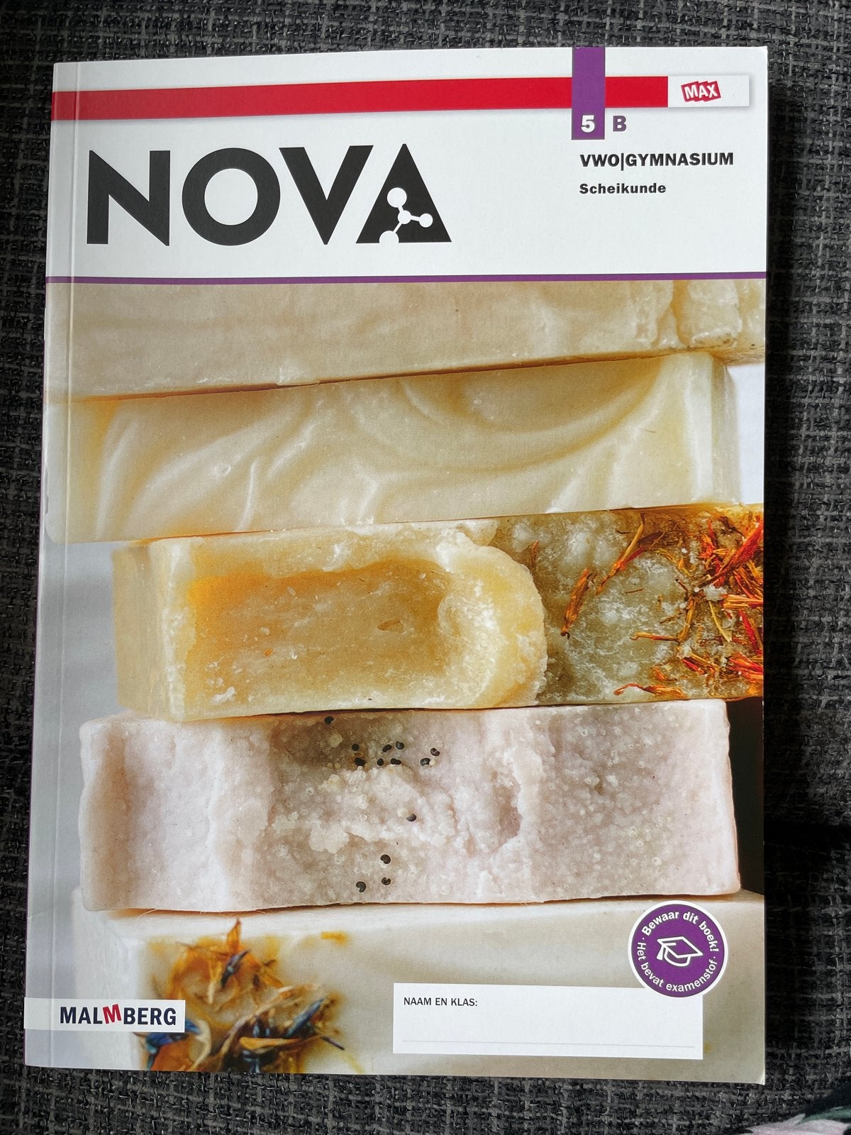 NOVA Scheikunde 5B VWO Gymnasium - Malmberg, Ophalen of Verzenden, Nieuw, VWO, Scheikunde