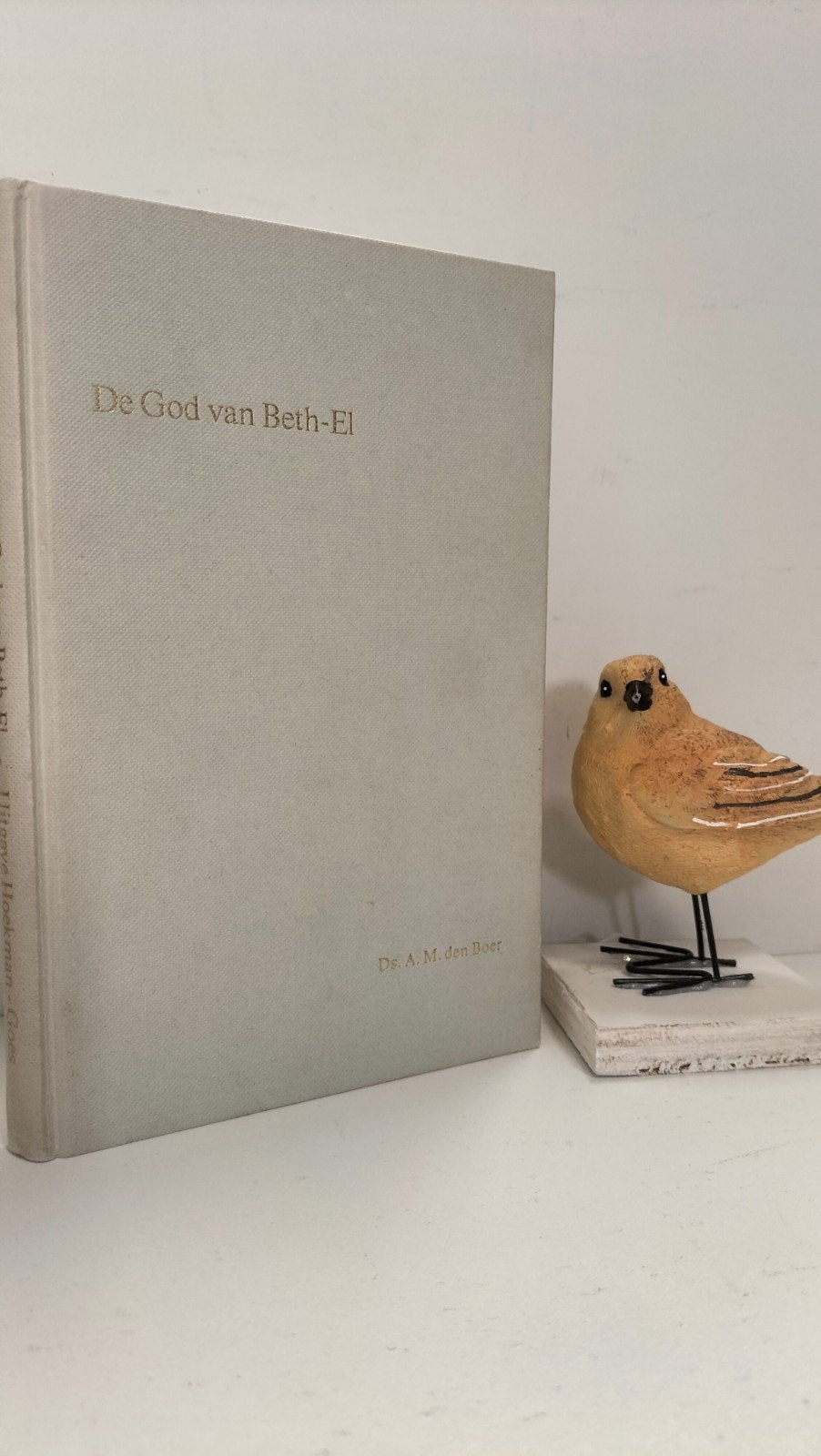 Boer, Ds. A.M. den; De God van Beth-El, Ophalen of Verzenden, Gelezen, Christendom | Protestants